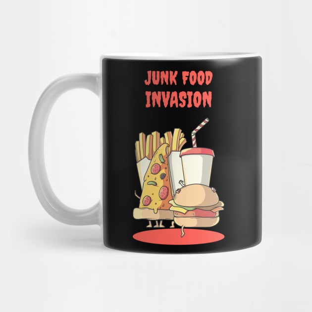 Junk food invasion by soondoock